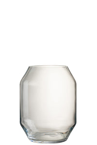 Vase Lilou Glass Transparent