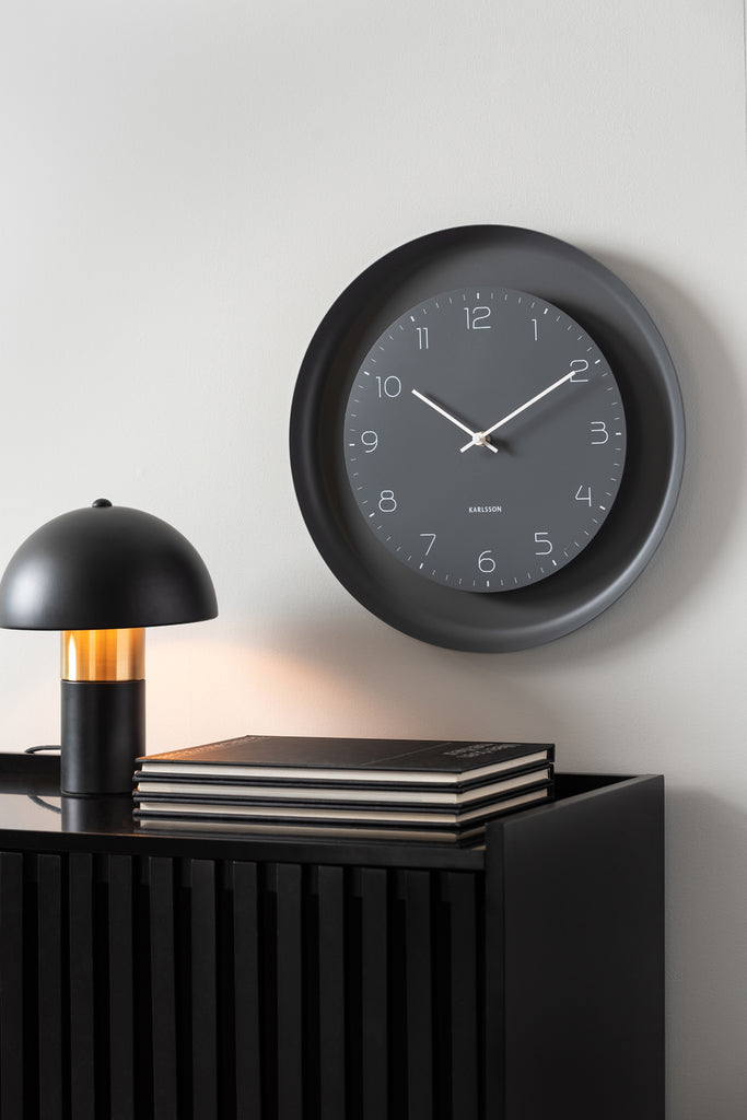 Wall Clock Dual Disc