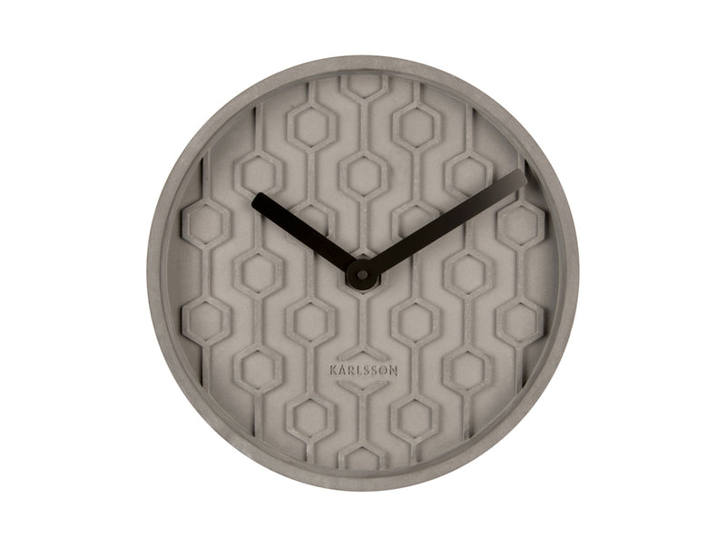 Wall Clock Honeycomb