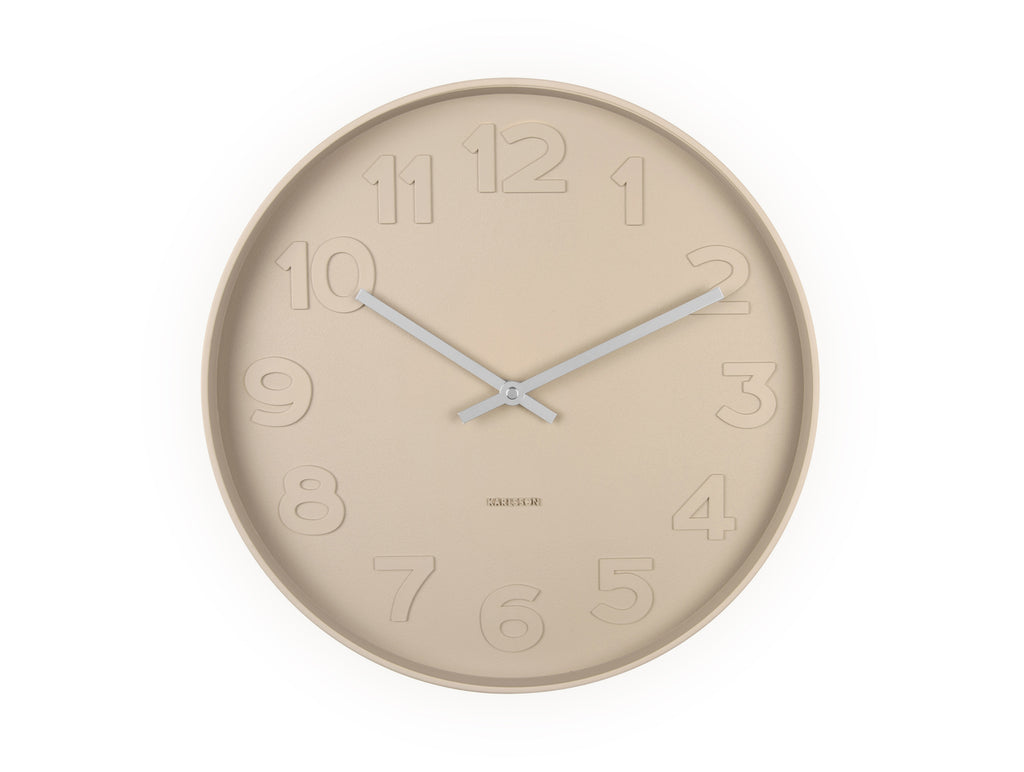 Wall Clock Mr. Brown Numbers