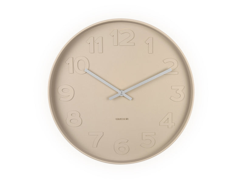 Wall Clock Mr. Brown Numbers