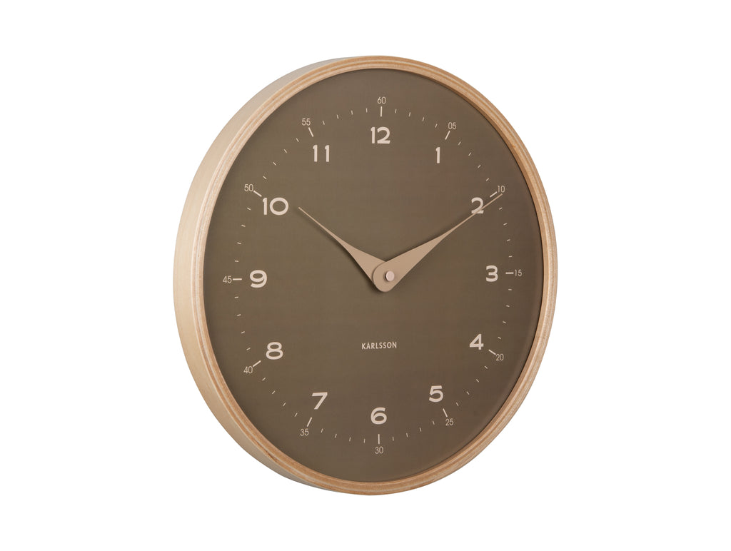 Wall Clock Osado Dome