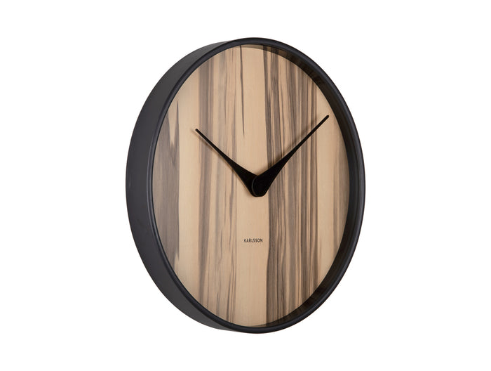 Wall Clock Wood Melange