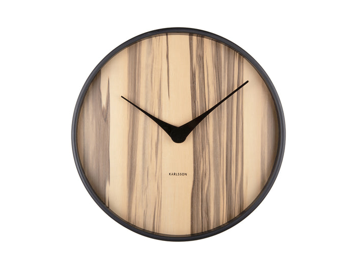 Wall Clock Wood Melange