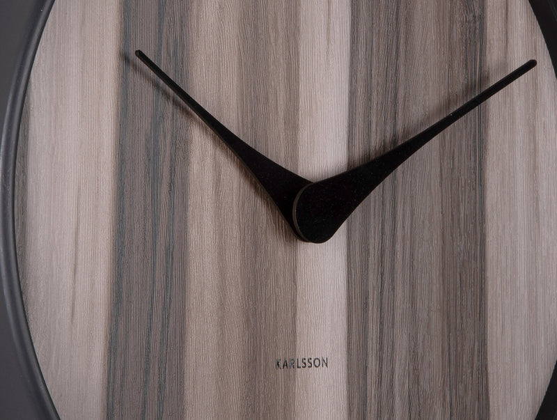 Wall Clock Wood Melange