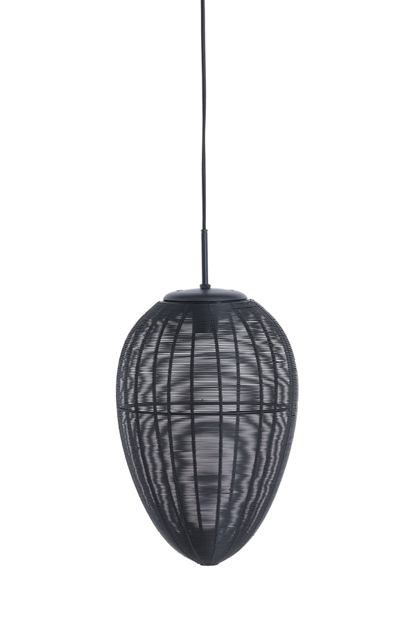 Hanging lamp 26x41 cm YAELLE  matt black