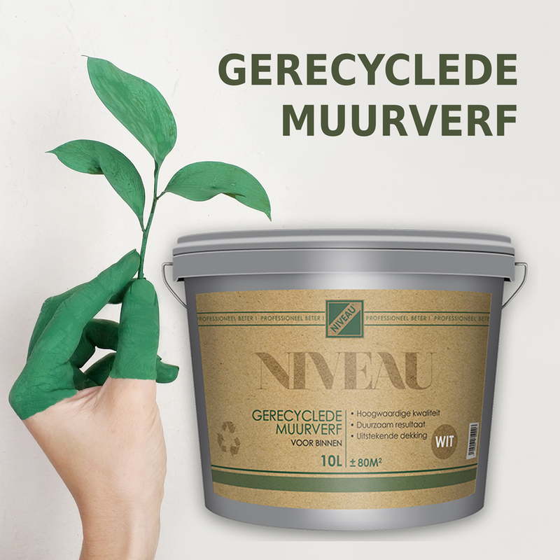 GERECYCLEDE MUURVERF