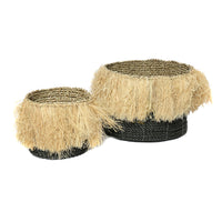 The Aloha Baskets - Black Natural - Set of 3