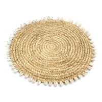 De Raffia Schelp Placemat - Naturel