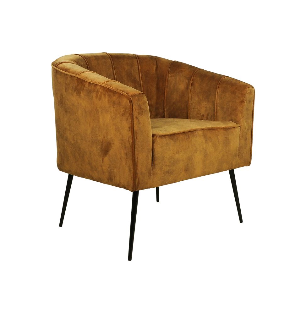 Fauteuil Chester - 72x71x80 - Goud - Adore 14