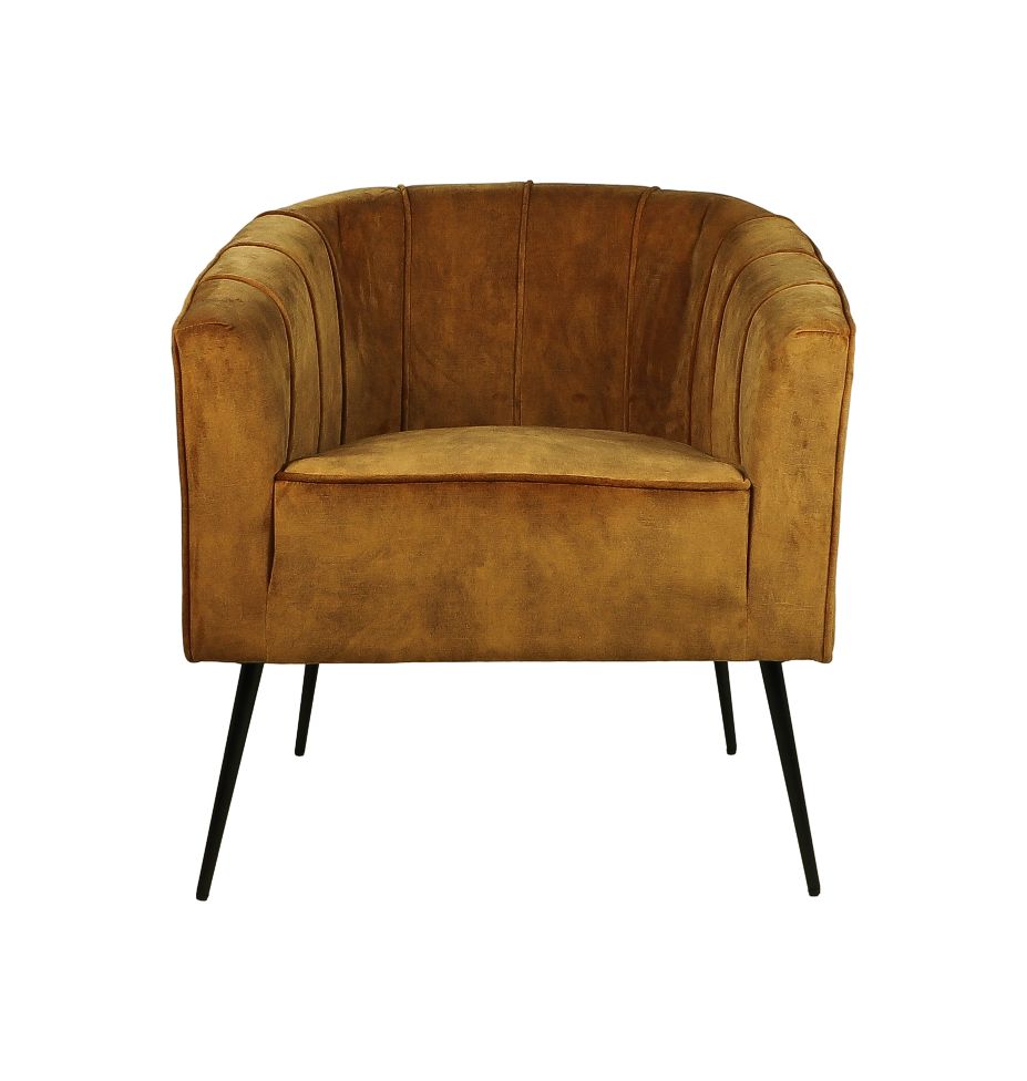 Fauteuil Chester - 72x71x80 - Goud - Adore 14