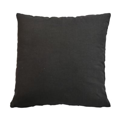 Decorative pillow with print - 45x45 - Black/gold - Velvet